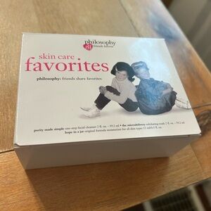 Philosophy Skincare Favorites Set - White and Pink. New